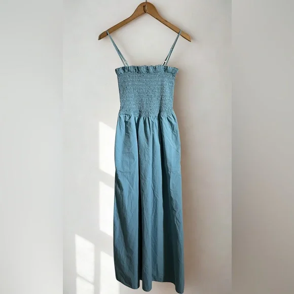Nation LTD Light Blue Smocked Dress - Picture 7 of 10